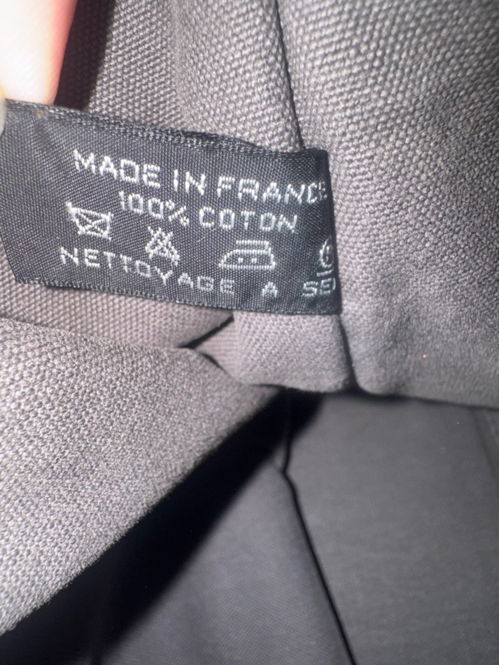 Hermes authentic canvas tote EUC - Picture 5 of 10